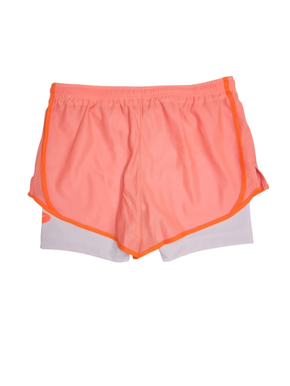 Nike Girl's Orange Running Shorts With Purple Bike Shorts Size Large - Picture 3 of 7